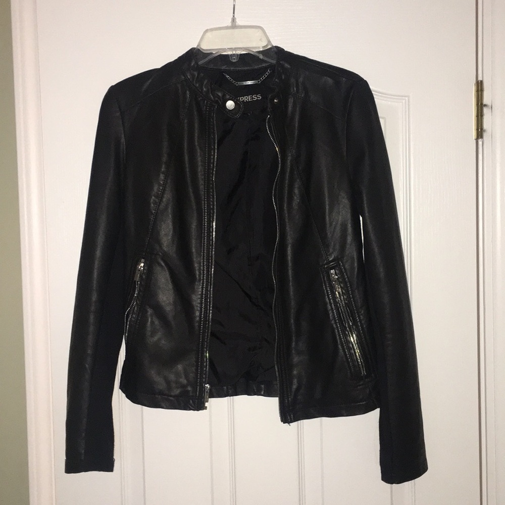 Faux Leather Jacket from Express!